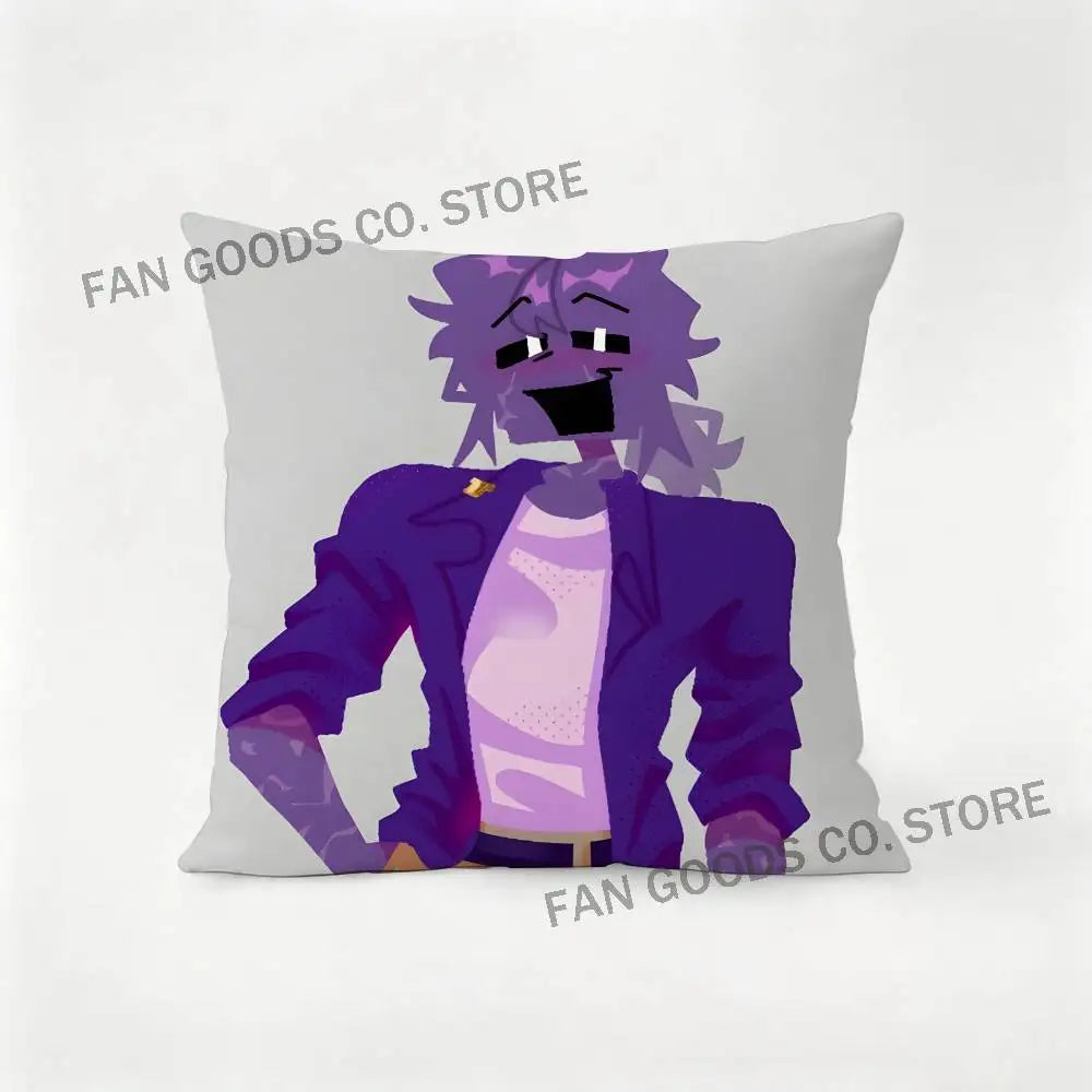 D-Dave M-Miller William Afton Pillow Case For Sofa Decor Car Office Room Printing Cushion Cover Decorations and Protector