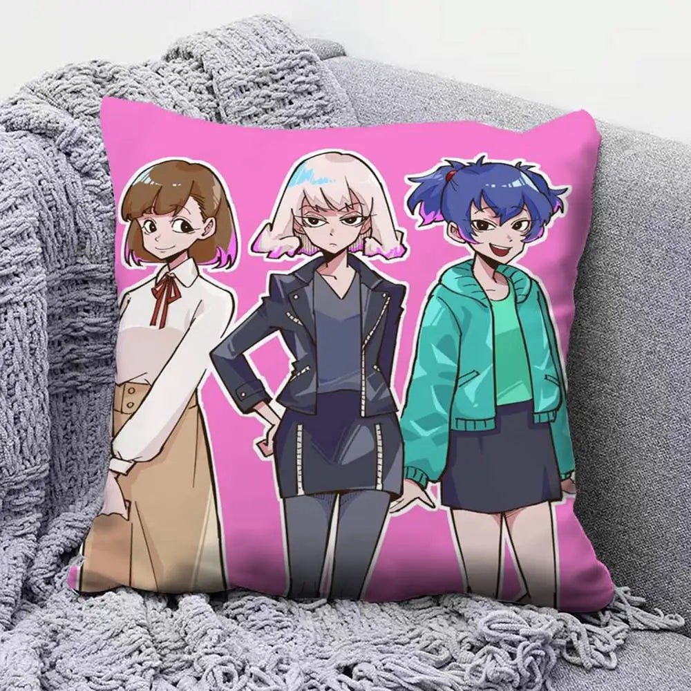Odd Taxi Anime  Pillow Covers, Home Sofa Cushion Covers and Aecorative Custom