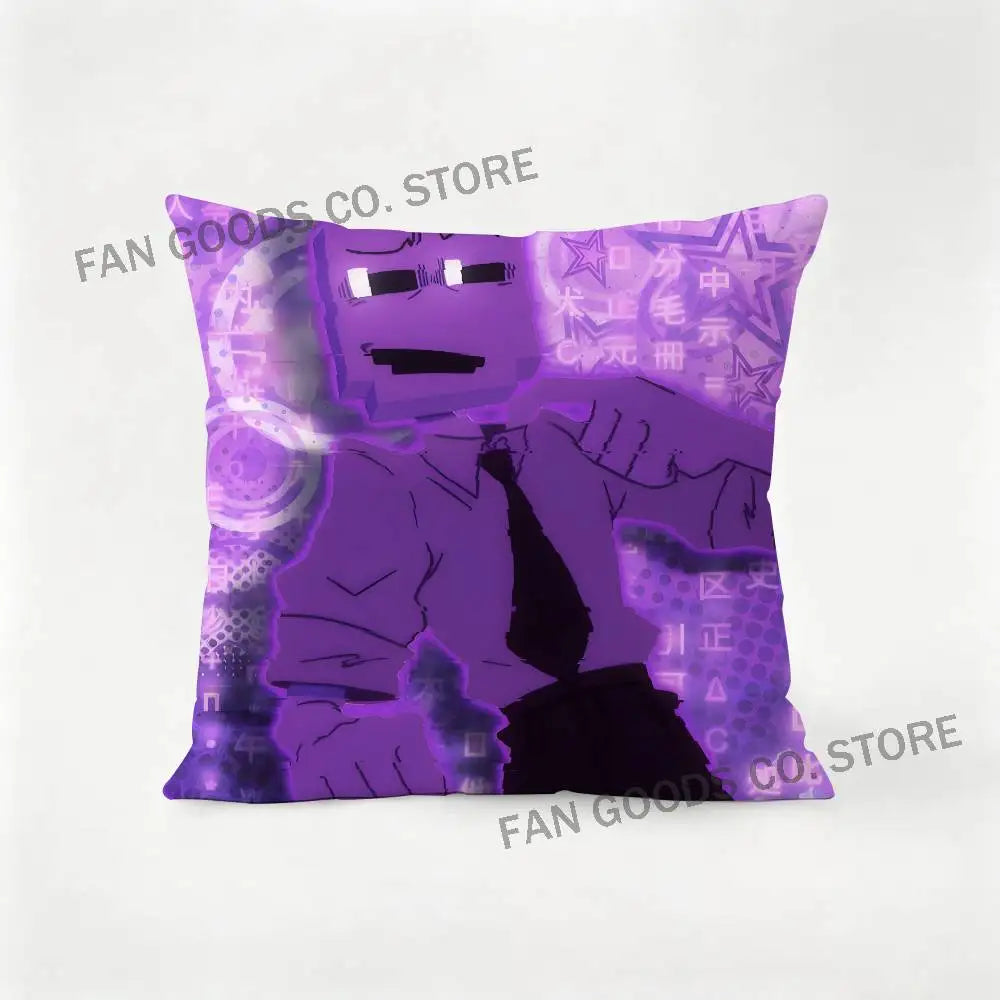 D-Dave M-Miller William Afton Pillow Case For Sofa Decor Car Office Room Printing Cushion Cover Decorations and Protector