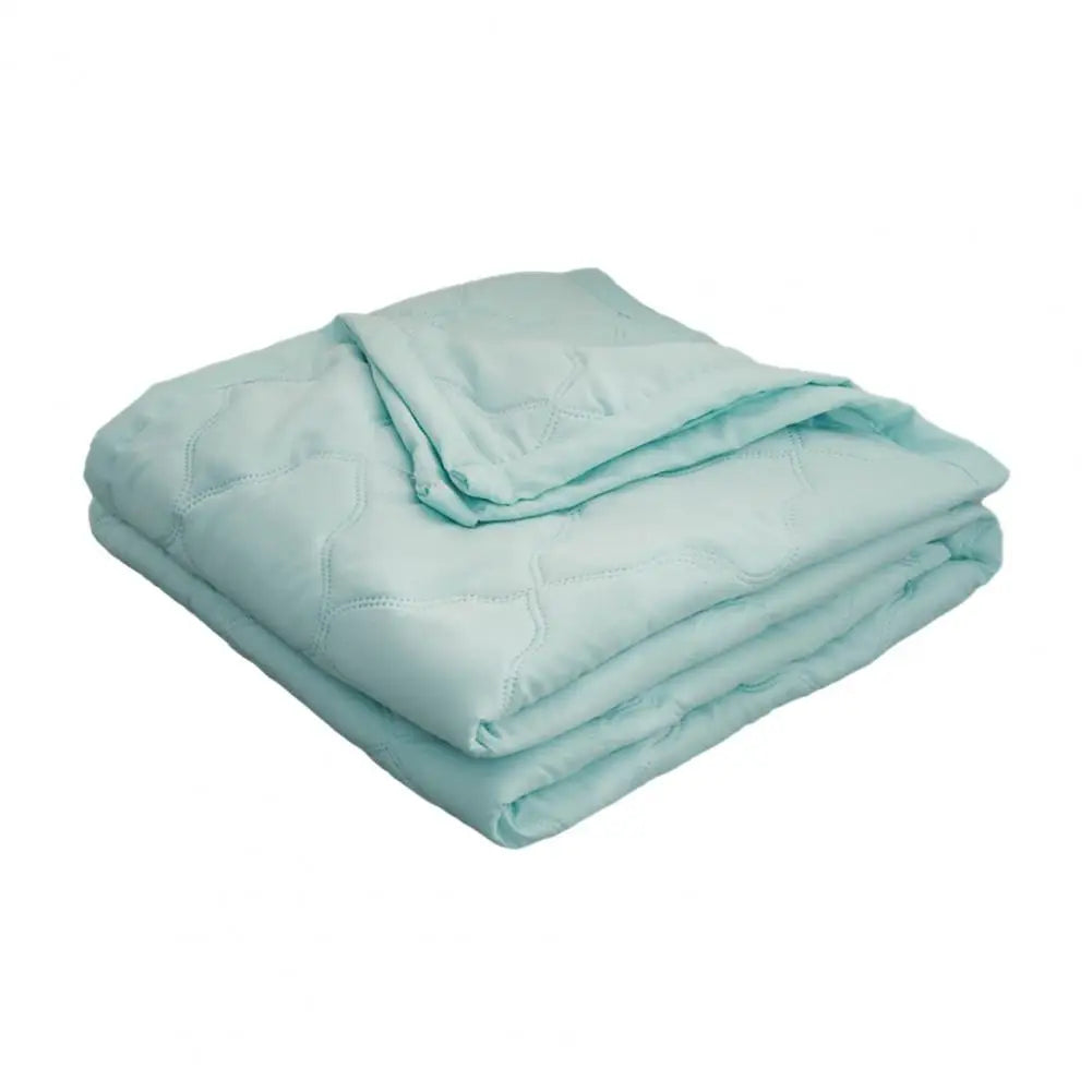 100-200cm Cool Summer Quilt Lightweight Quilted Duvet Single Double King Size Reversible Breathable Throw Beds Travelling Home