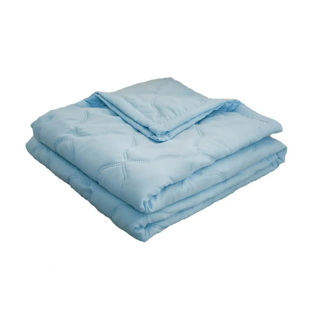 100-200cm Cool Summer Quilt Lightweight Quilted Duvet Single Double King Size Reversible Breathable Throw Beds Travelling Home